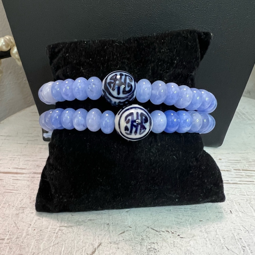 The Tiny Tassel Bracelets Set of 2 D13